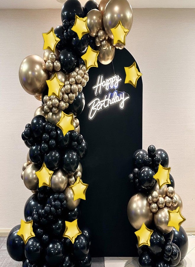 Moukiween Star Balloons,50 Pieces 10 inch Gold Star-Shape Foil Balloons for birthday Party,graduation ceremony, wedding, signing party Decorations - Image 5